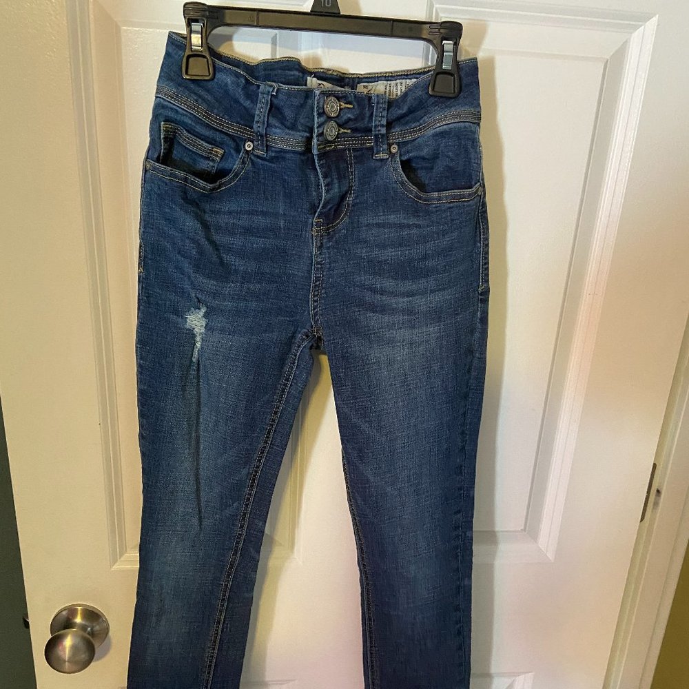 Indigo Rein Jeans Junior Size 3 Stonewashed